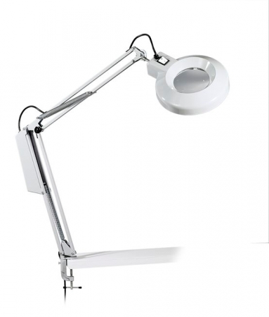 Medialux: Illuminazione, Multimedia, Bricolage - ACE Lampada morsetto con  lente in Metallo - Rossini Illuminazione M.32-GR