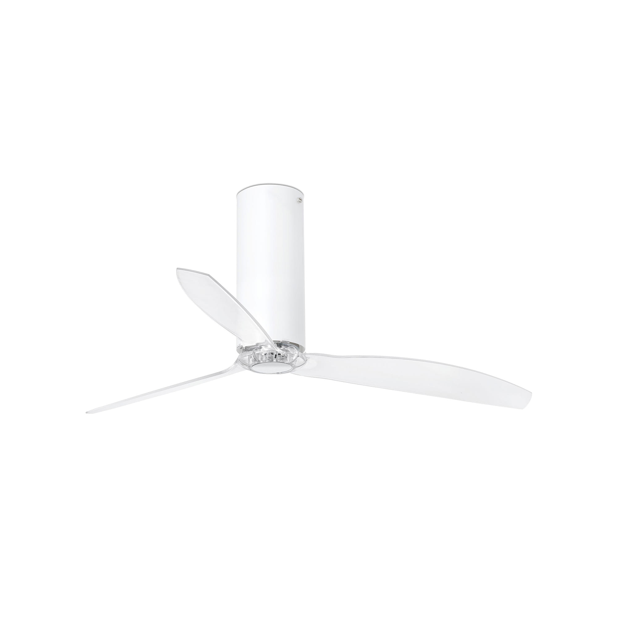 Medialux: Illuminazione, Multimedia, Bricolage - TUBE Ventilatore senza luce  Tube fan ventilatore da soffitto bianco opaco/trasparente Dimensioni:  1280x450x1280mm Faro Lorefar 32034